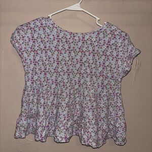 Floral Print Women's Top